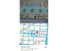 Captura de pantalla de Google Maps