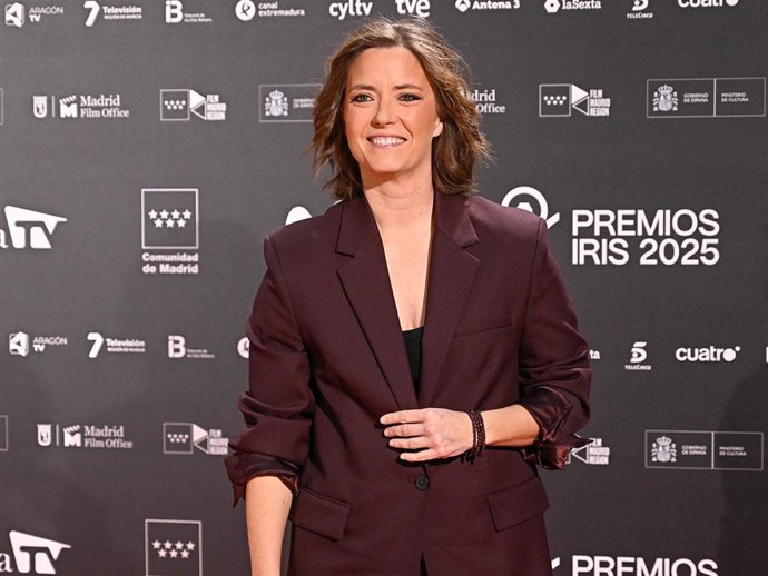 Maria Casado en los Premios Iris 2025 en la Real Casa de Correo a 16 de Enero de 2026 en Madrid (España).
