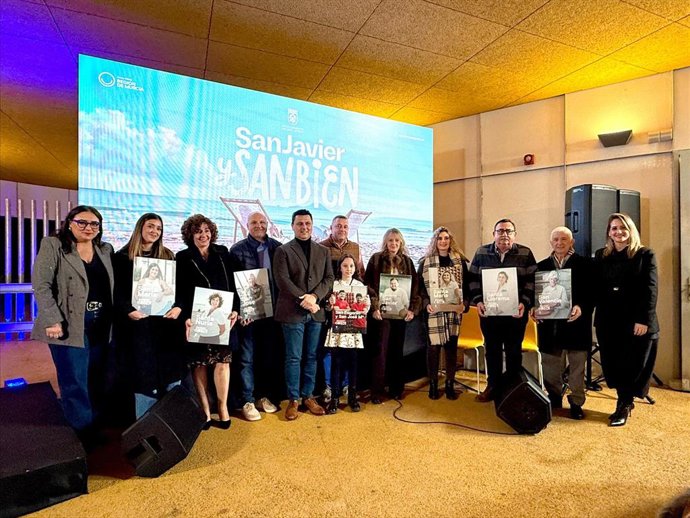 'San Javier, San Bien', Es El Lema De La Nueva Campaña De Promoción Turística Que El Ayuntamiento De San Javier Llevará A Fitur La Semana Próxima Y Que Anoche Fue Presentado En El Hall Del Teatro De Invierno