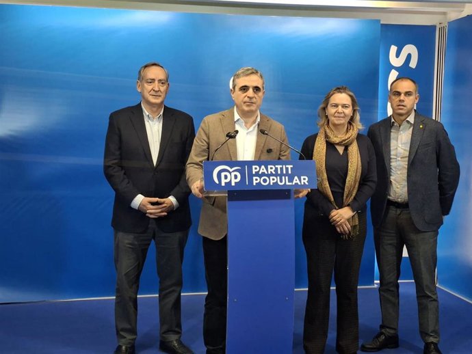 El portavoz adjunto del PP en el Congreso de los Diputados, José Vicente Marí, da a conocer las medidas del plan nacional de vivienda de los 'populares'.