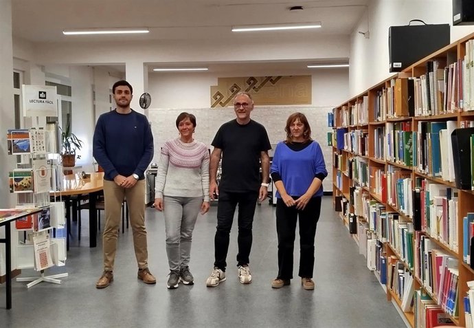 Archivo - El equipo directivo del Centro de Recursos para la Equidad Educativa de Navarra (CREENA) que presentó su dimisión tras la firma del convenio con la Fundación Alegría
