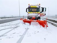 Transportes activa 633 máquinas quitanieves y 116.425 toneladas de fundentes en las nevadas de Aragón y Castilla y León