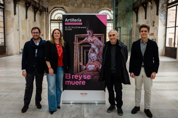 Presentación de 'El rey se muere' en Sevilla