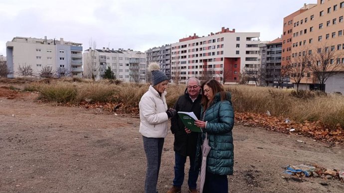 Beatriz Redón, Enrique Marín y Pilar Buj (de izquierda a derecha)