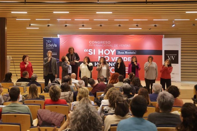 Celebración del III Congreso Internacional de Ventas en la Feria de Valladolid.