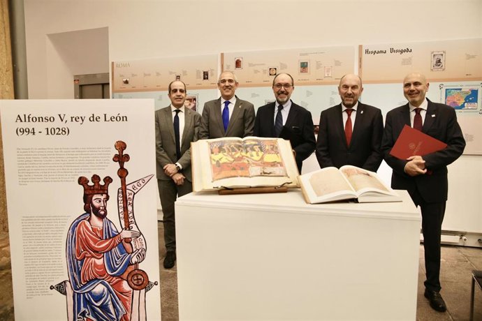 Presentación de la exposición 'Leyes pioneras del Reino. Asturias-León'