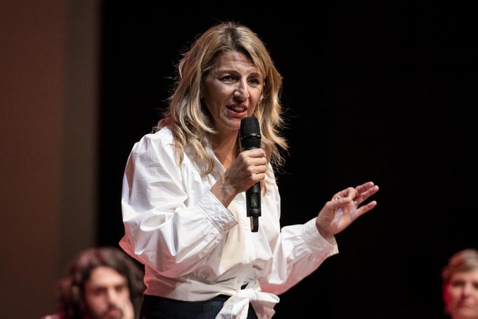 Archivo - La vicepresidenta segunda y ministra de Trabajo y Economía Social, Yolanda Díaz.