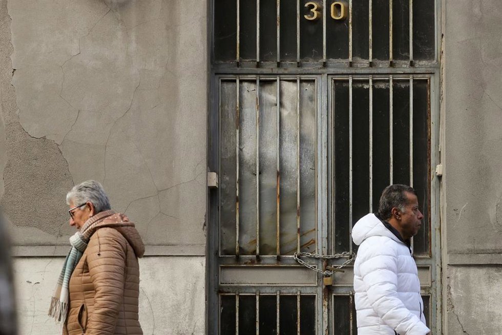 Archivo - Viviendas vacías y deshabitadas en los barrios lucenses de Feijoo y A Milagrosa, a 15 de noviembre de 2025, en Lugo, Galicia (España).