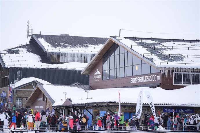 Imagen de archivo de estación de esquí de Sierra Nevada. A 09 de enero de 2026, en Monachil, (Granada, Andalucía).