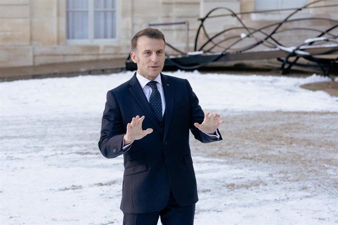 El presidente francés, Emmanuel Macron