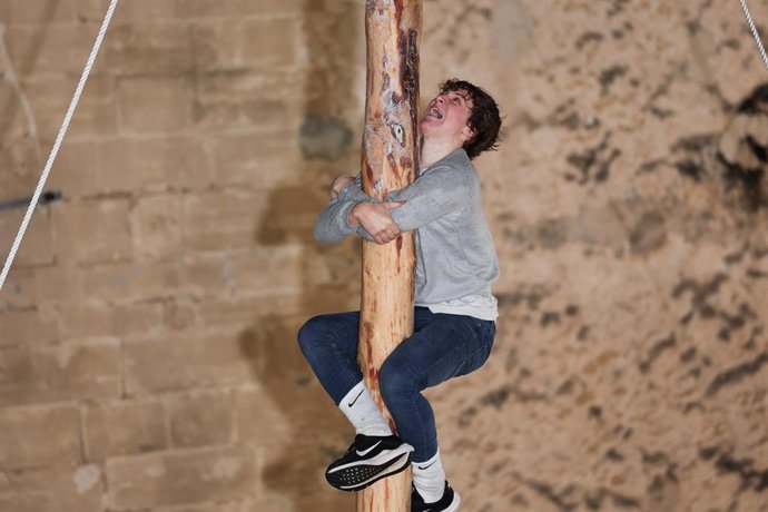 Joan Rebassa en su camino hacia coronar el 'Pi de Sant Antoni' 2026