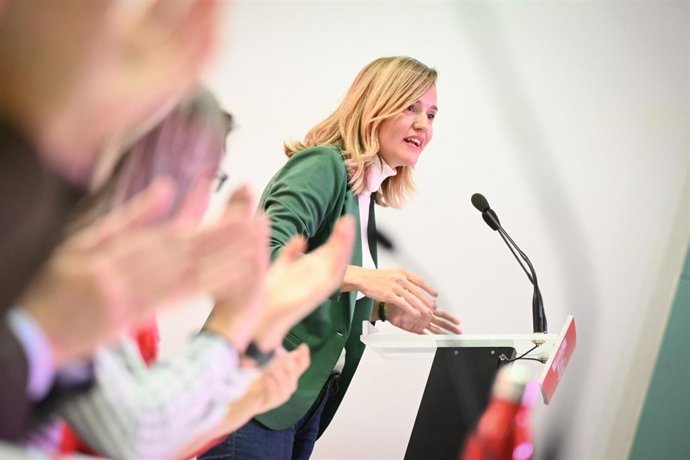 La secretaria general del PSOE Aragón, Pilar Alegría.