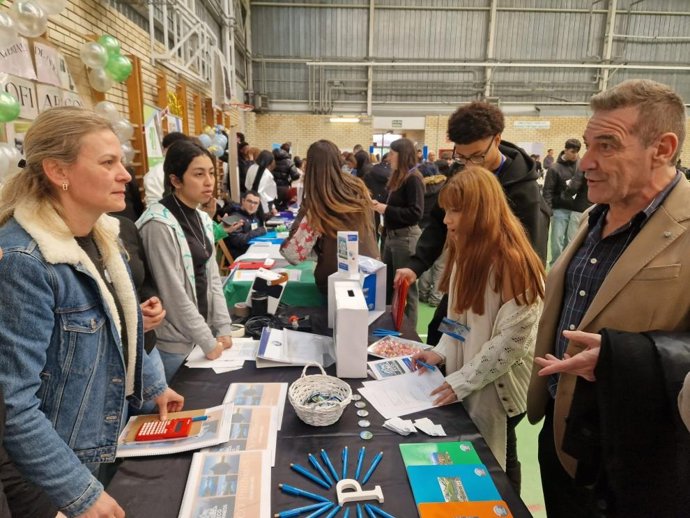 Feria celebrada en Sabiñánigo.