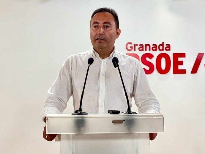 Archivo - El diputado provincial del PSOE en la Diputación de Granada Eloy Vera