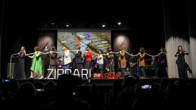 Archivo - Zirgari sarien 2025eko ekitaldia