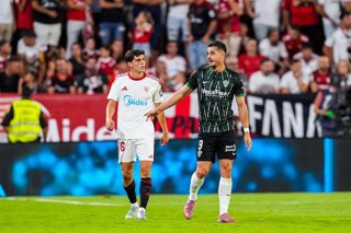 Archivo - André da Silva y Juanlu en el Sevilla FC-Elche CF de la primera vuelta