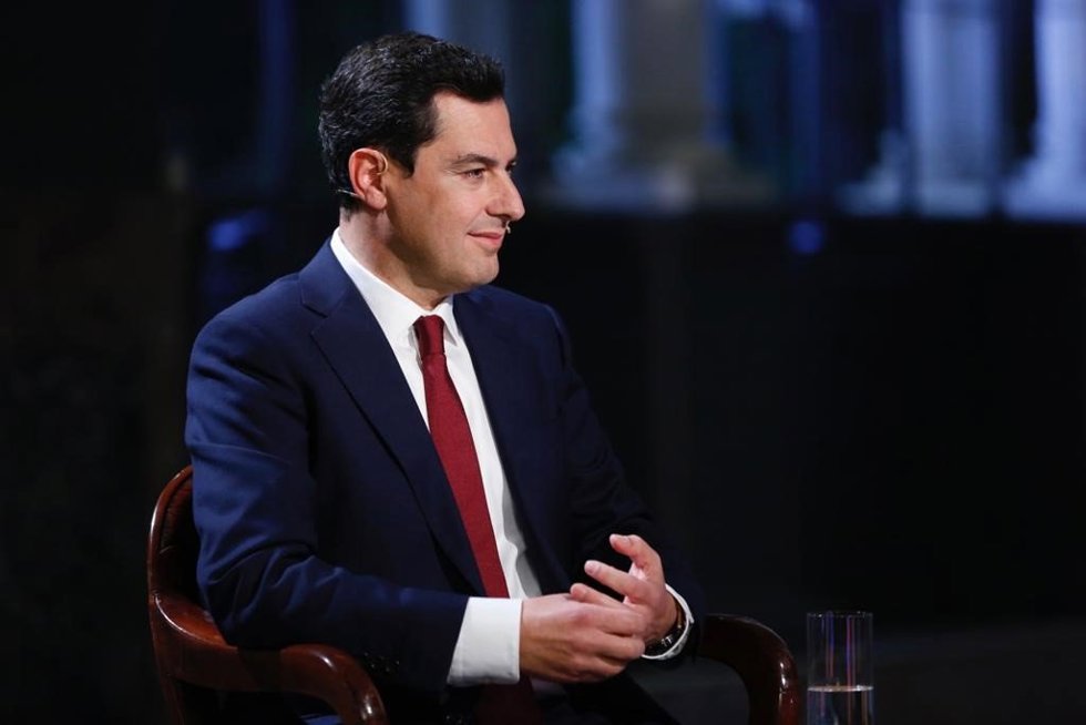 Archivo - Imagen de archivo del presidente de la Junta de Andalucía, Juanma Moreno.