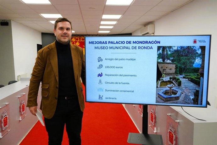El Ayuntamiento de Ronda licita la mejora del patio mudéjar del Palacio de Mondragón