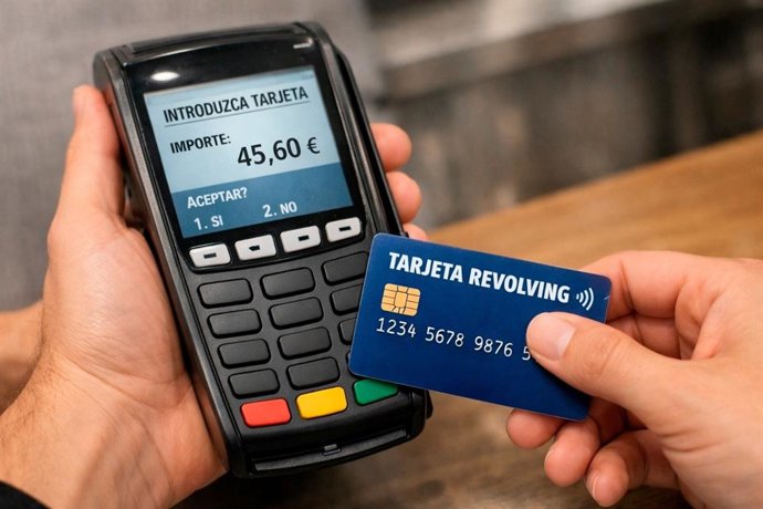 Imagen de una tarjeta de crédito.