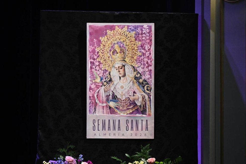 Cartel Oficial de la Semana Santa de Almería 2026.
