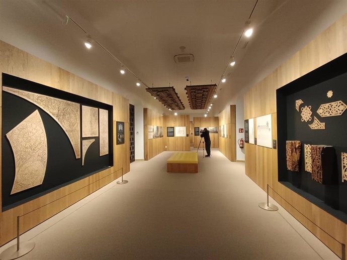 Una de las salas del Área Expositiva del nuevo Centro de Información y Recepción de Visitantes de la Mezquita-Catedral de Córdoba 'Patio San de Eulogio'.