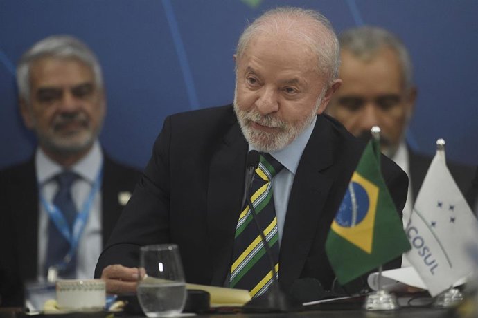 El presidente de Brasil, Luiz Inácio Lula da Silva