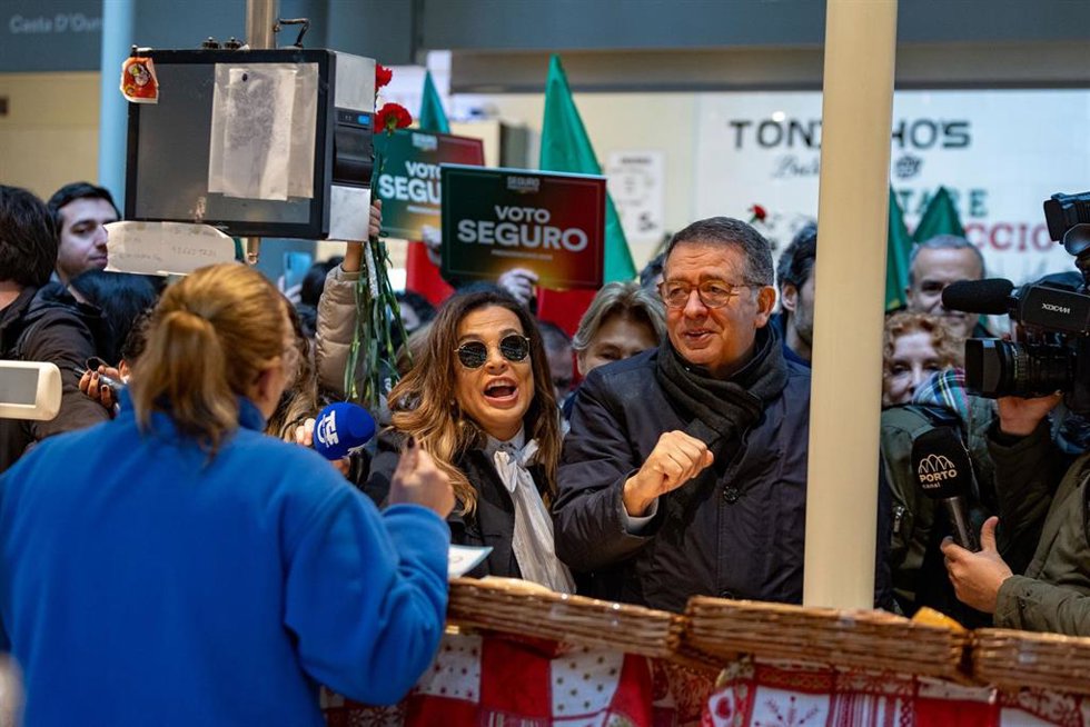 El candidato presidencial socialista portugués, António José Seguro