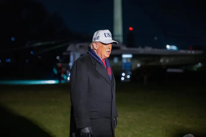 Donald Trump llega a la Casa Blanca