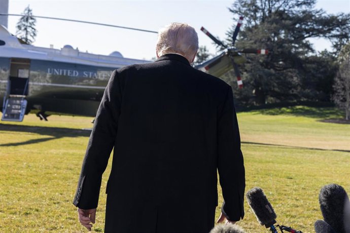 El presidente de Estados Unidos, Donald Trump 