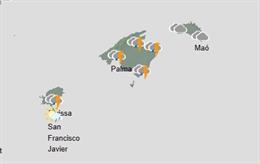 El tiempo hoy, lunes 19 de enero, en Baleares.