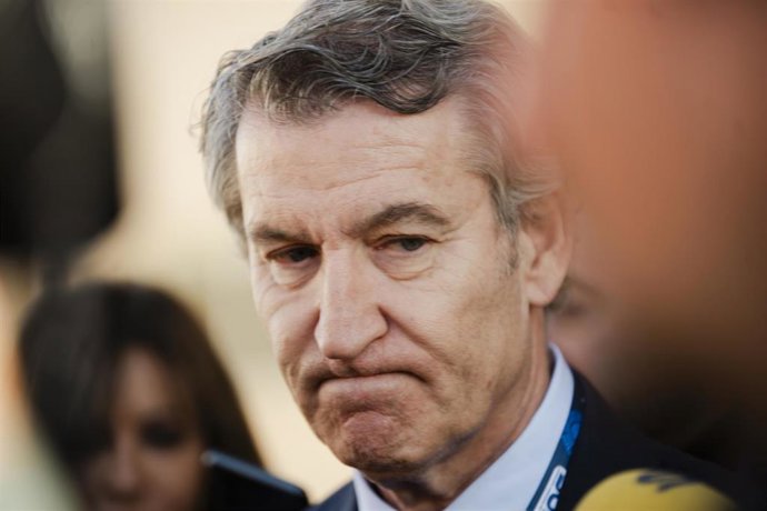 Archivo - El presidente del Partido Popular, Alberto Núñez Feijóo.
