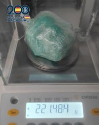 La Policía Nacional detiene en Cartagena a un varón tras encontrar en su coche más de 220 gramos de cocaína