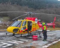 Solé (Protecció Civil) afirma que se busca a un desaparecido por el alud en la Val d'Aran (Lleida)