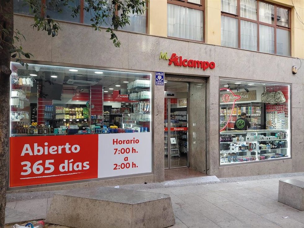 Supermercado franquiciado de Alcampo