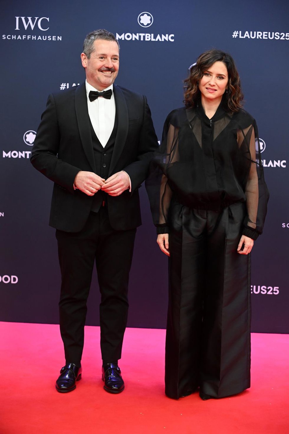 Archivo - Archivo.- Isabel Díaz Ayuso durante la entrega de los Premios Laureus 2025 que se celebra en el Palacio de Cibeles