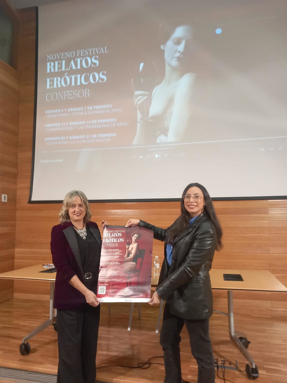 El 9º ciclo Relatos Eróticos. Confesor contará con oradores nacionales e internacionales y sensualidad en estado puro