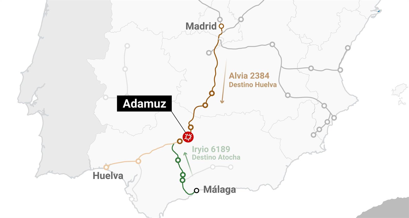 Accidente en Córdoba, mapas y gráficos