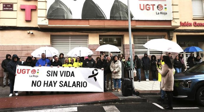 UGT La Rioja recuerda al vigilante de seguridad fallecido en el Museo Würth reclamando coeficientes reductores