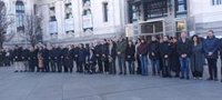 Cibeles se une ante el dolor por el accidente de Adamuz con mensajes a la responsabilidad y contra "los bulos"