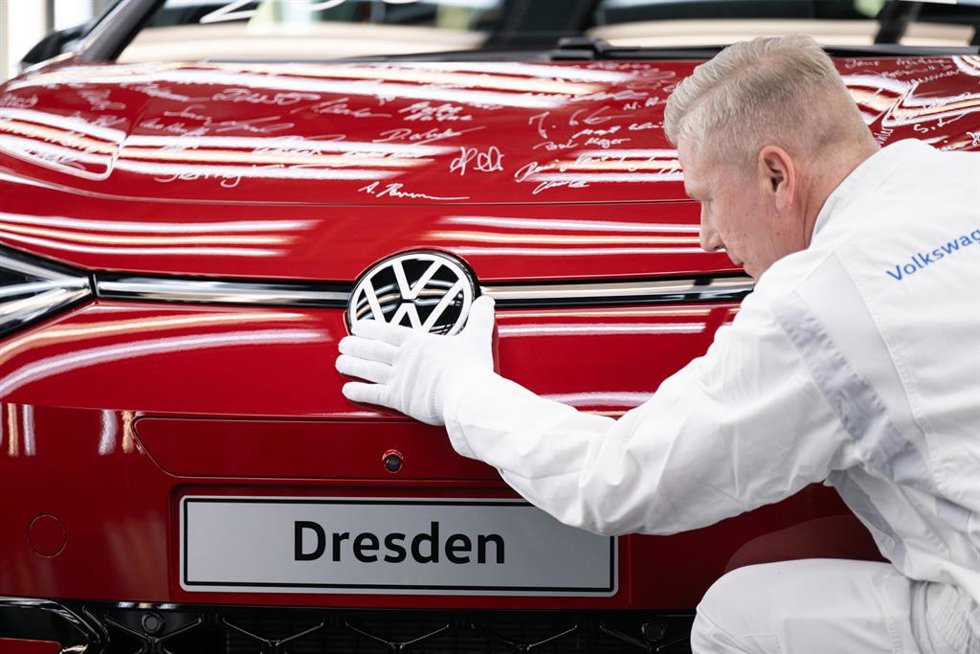 Archivo - Fábrica de Volkswagen en Alemania