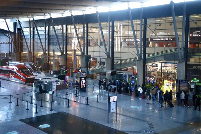 Imagen de la estación de Málaga, María Zambrano 