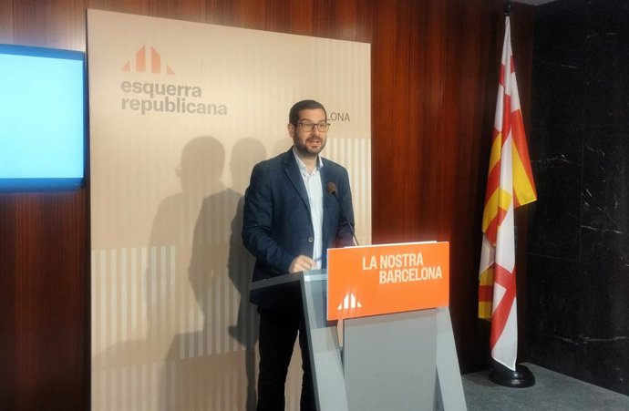 Castellana en una roda de premsa aquest dilluns