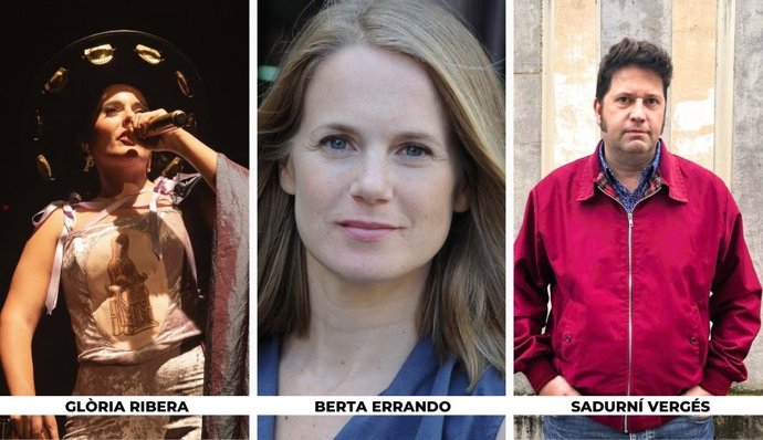 Els premiats Glòria Ribera, Berta Errando i Sadurní Vergés