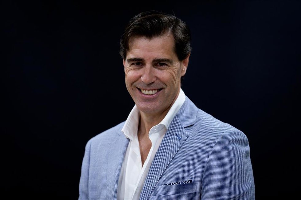 Archivo - El presidente de la RFEA, Raúl Chapado. 