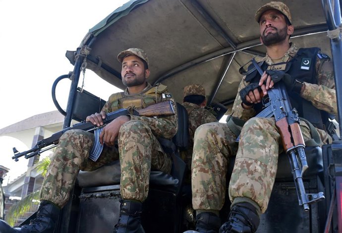 Archivo - Militares en Pakistán (archivo)
