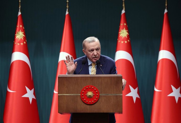 O presidente turco, Recep Tayyip Erdogan