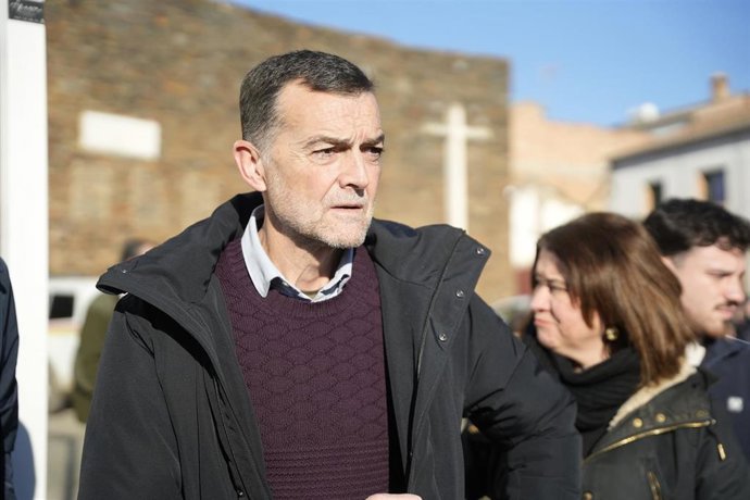 El coordinador federal de Izquierda Unida (IU), en su condición de candidato de la coalición Por Andalucía a la Presidencia de la Junta en las próximas elecciones, Antonio Maíllo. 