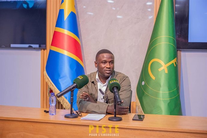 Archivo - El líder del partido opositor de RDC Piste Pour l'Emergence, Seth Kikuni