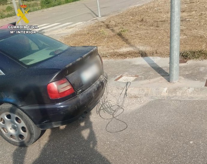 Siete detenidos por robar cobre en Ontinyent, Montaverner y L'Ollería valorado en 231.000 euros