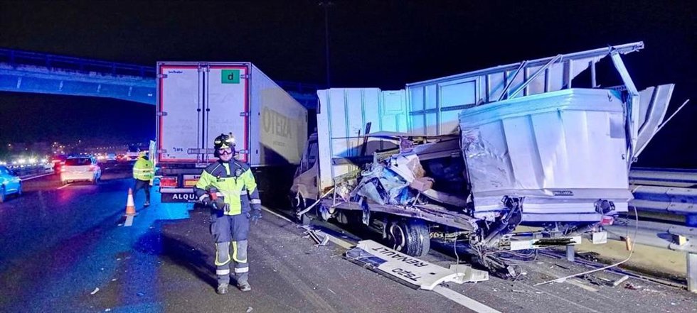 Accidente en la M-50